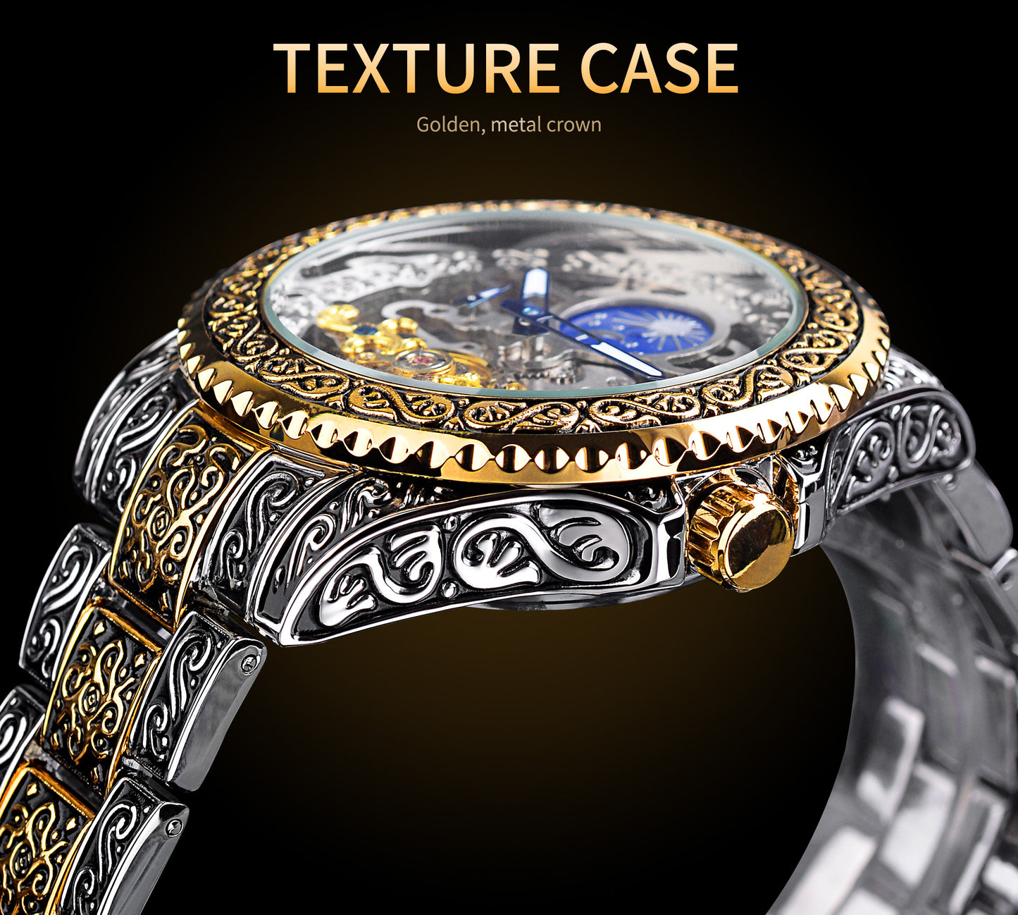 Montre mécanique de luxe pour homme