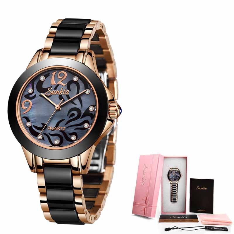 Montres pour femmes en céramique haut de gamme