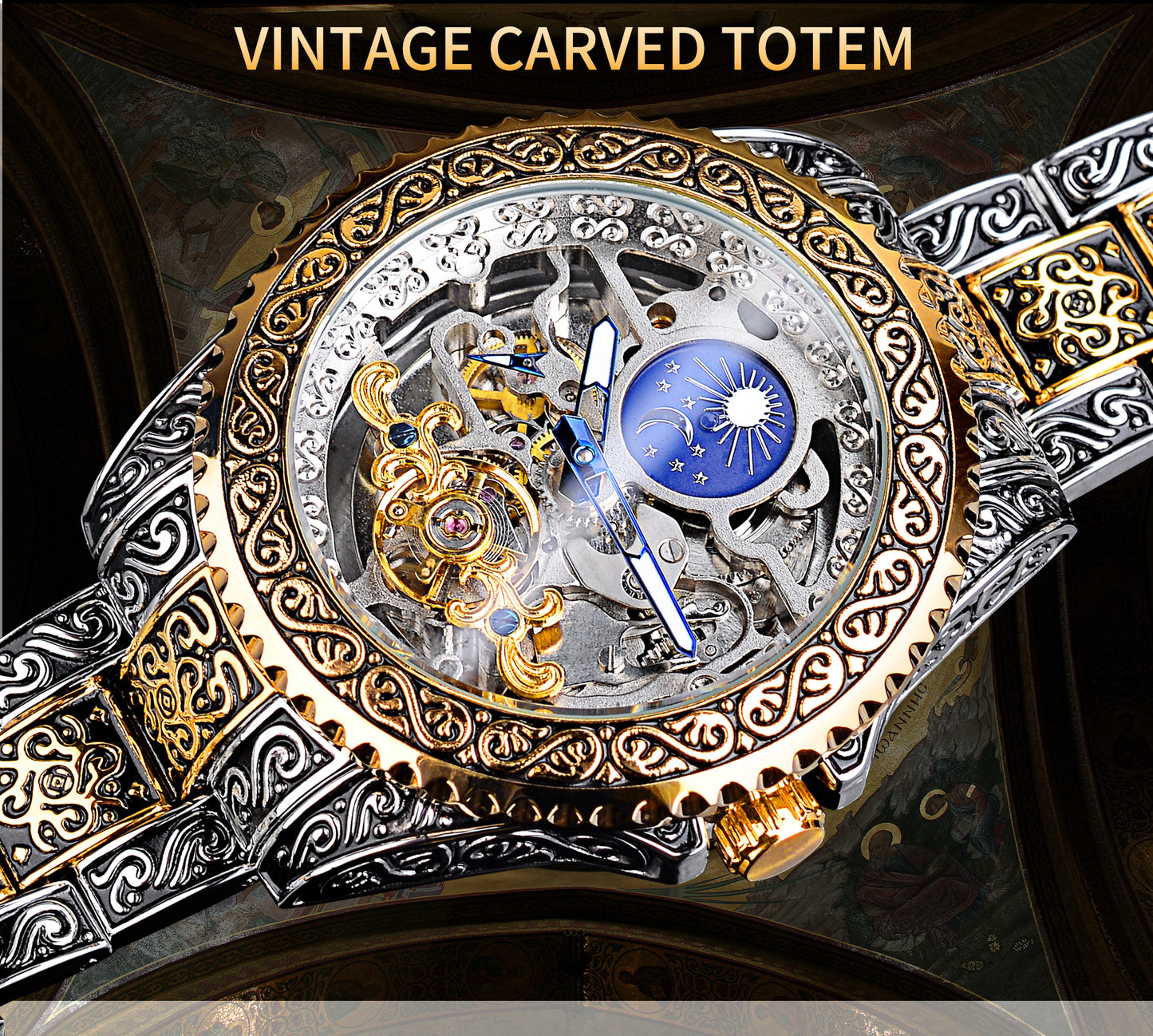 Montre mécanique de luxe pour homme