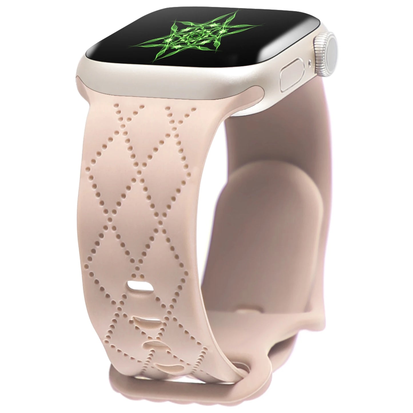Bracelet en silicone pour Apple Watch. Disponible dans une variété de tailles et couleurs