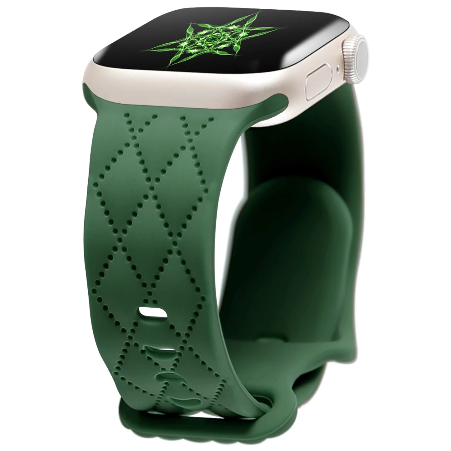 Bracelet en silicone pour Apple Watch. Disponible dans une variété de tailles et couleurs