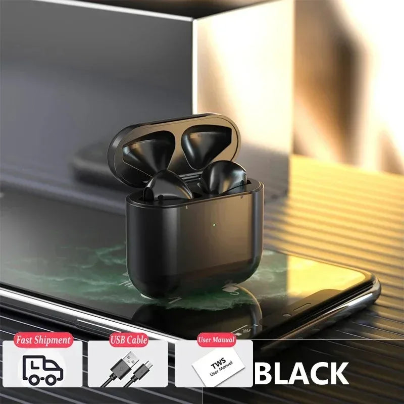 Air Pro 4 TWS Wireless Bluetooth Earphones Headphones Mini Earpone Headset For PC Android Apple iPhone Earbuds Accessories