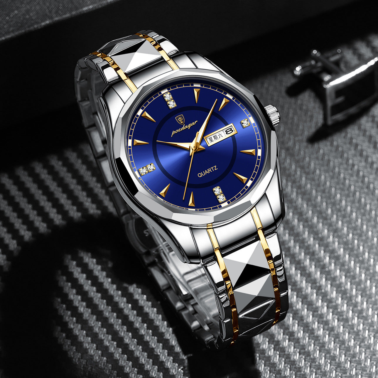 NMontre homme moderne en acier tungstène haut de gamme