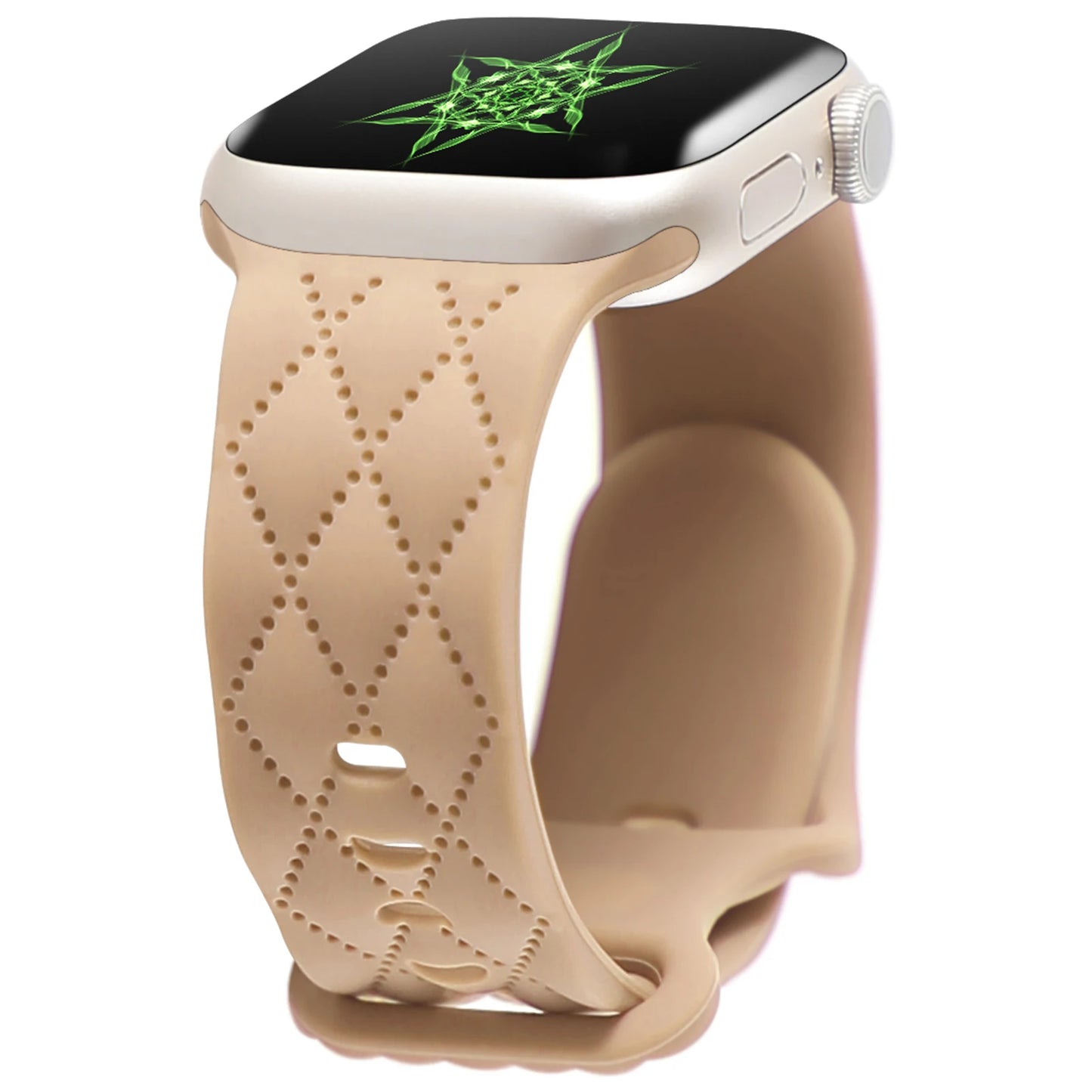 Bracelet en silicone pour Apple Watch. Disponible dans une variété de tailles et couleurs