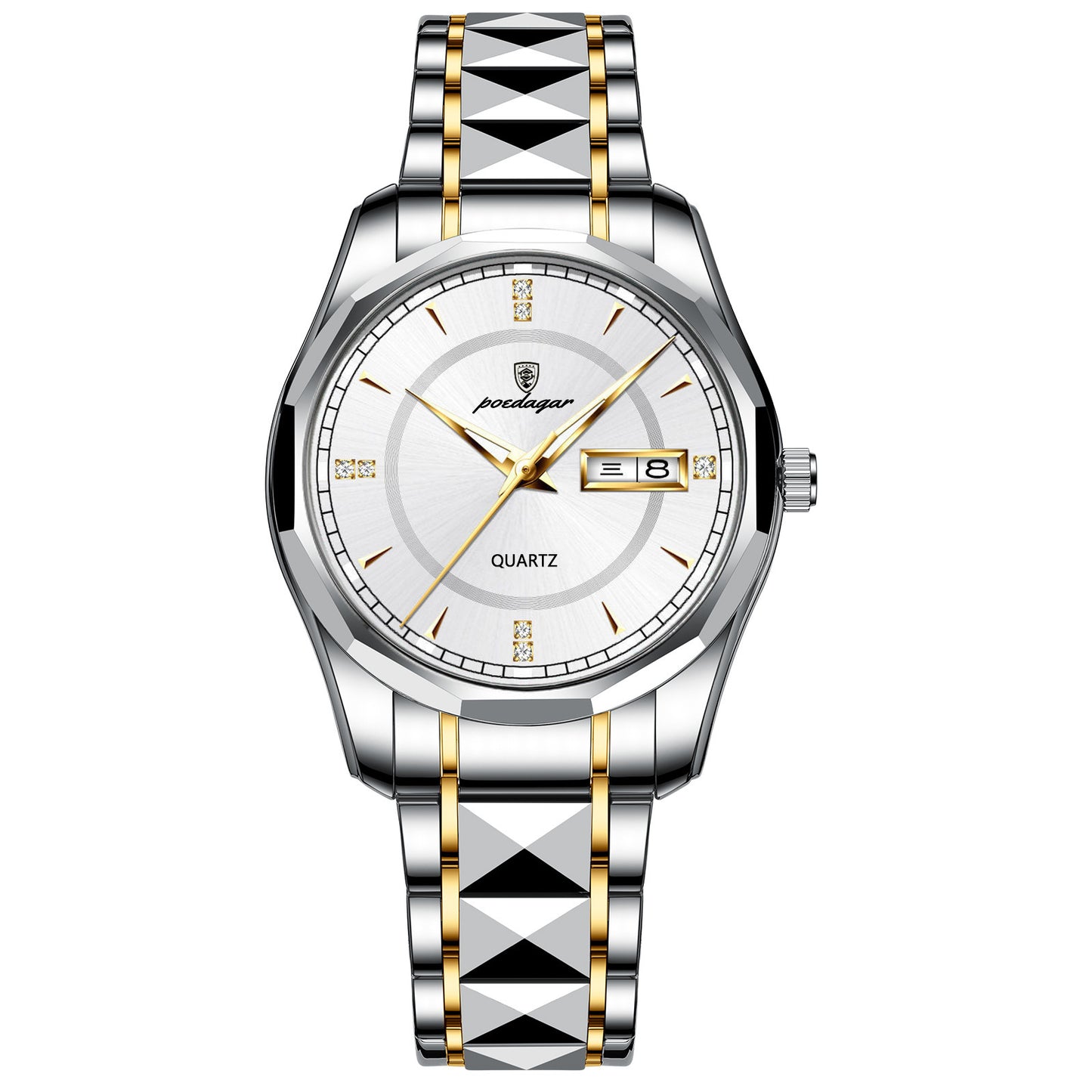 NMontre homme moderne en acier tungstène haut de gamme