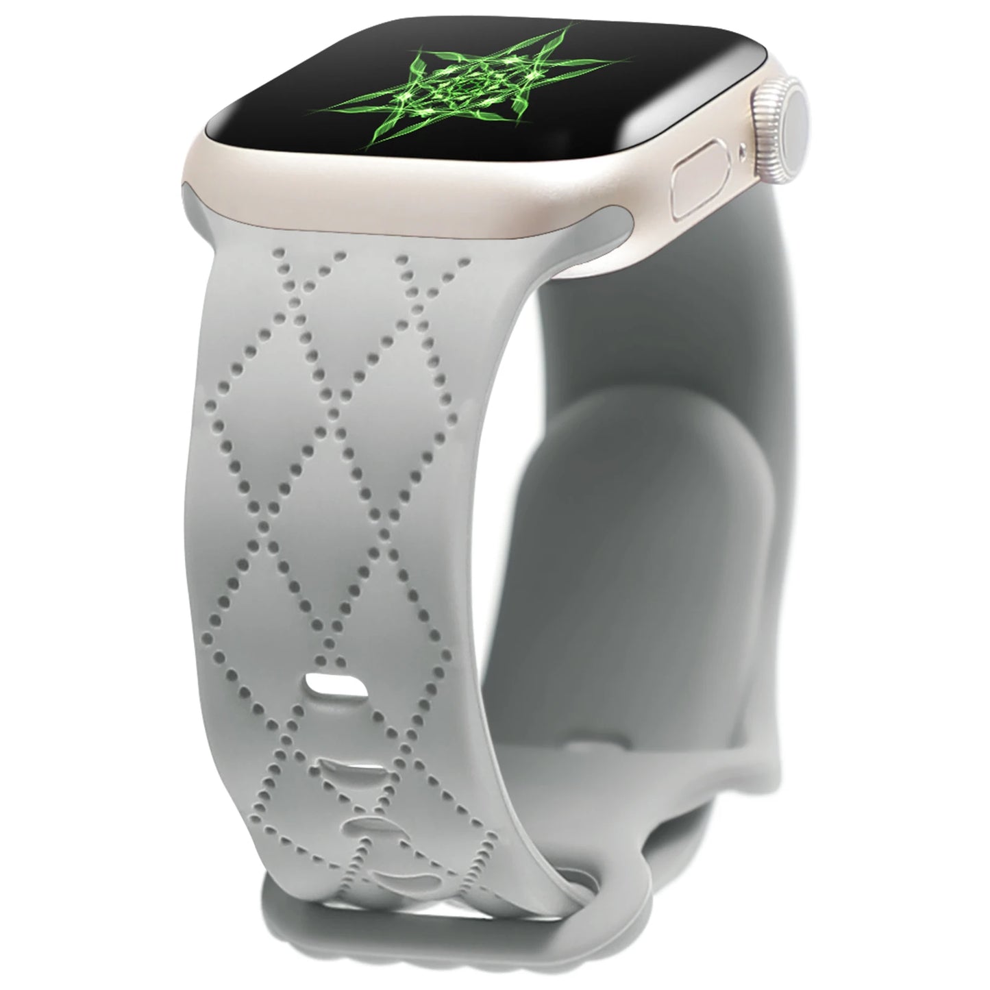 Bracelet en silicone pour Apple Watch. Disponible dans une variété de tailles et couleurs