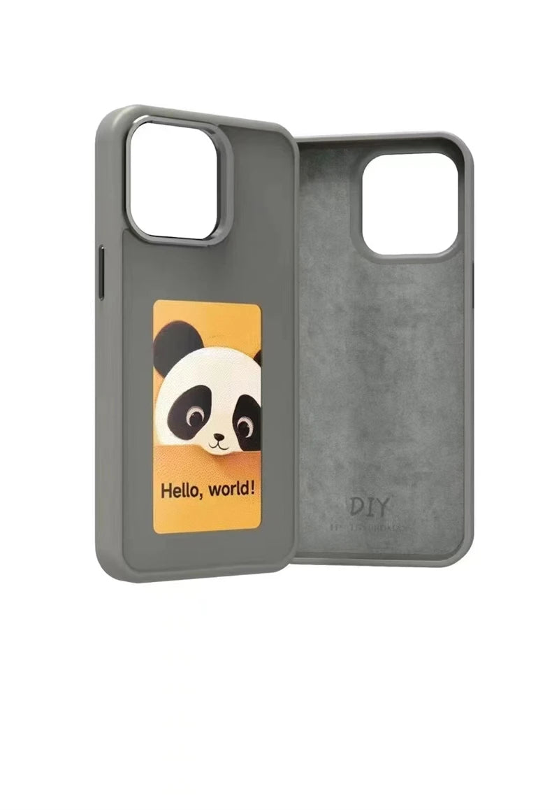 Coque iphone innovante dotée d’un écran E Ink 4 couleurs