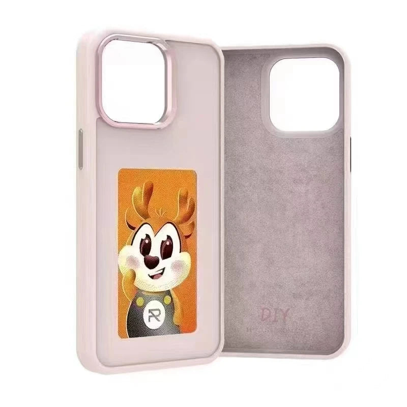 Coque iphone innovante dotée d’un écran E Ink 4 couleurs