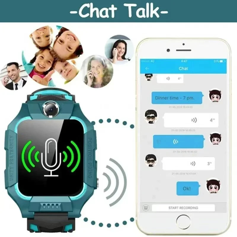 Montre connectée 4G pour enfants offre sécurité et tranquillité d'esprit avec localisation GPS