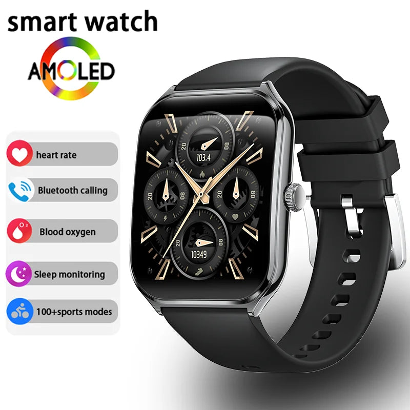 Montre connectée ultra-fine avec écran AMOLED 1,96" HD
