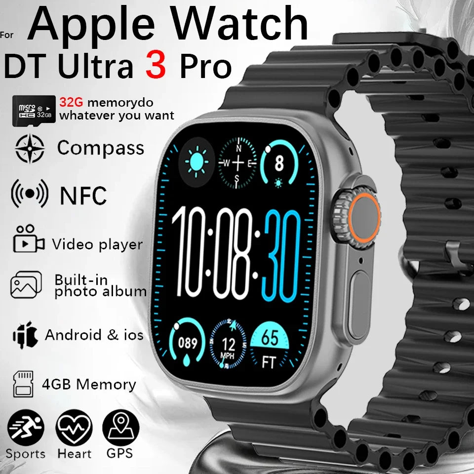 Montre intelligente complète DT Ultra 3