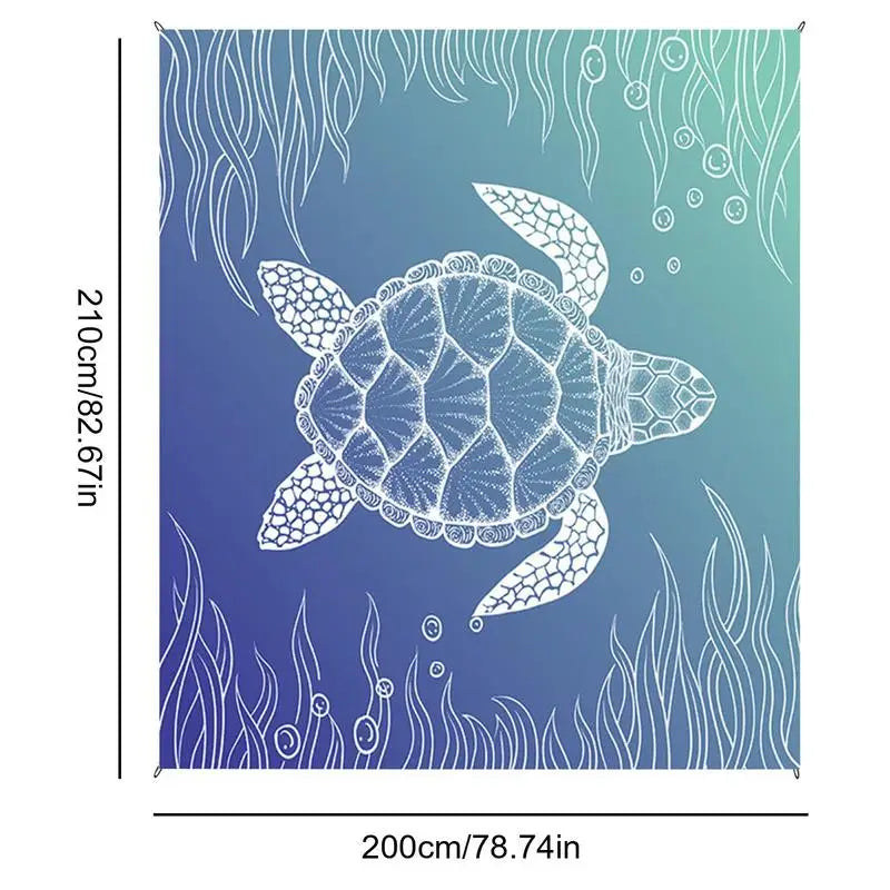 Waterproof Sandproof Beach Mat Folding Camping Supplies Blanket Portable Lightweight Outdoor Relax Picnic Travel Mat 200 X 210cm