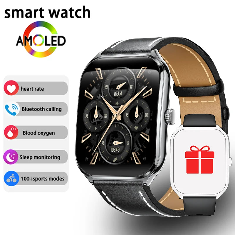 Montre connectée ultra-fine avec écran AMOLED 1,96" HD