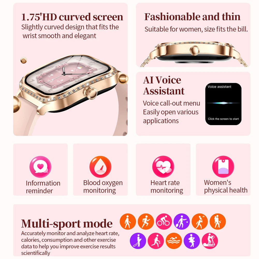 Montre intelligente élégante