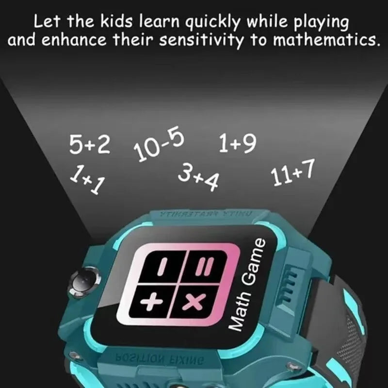 Montre connectée 4G pour enfants offre sécurité et tranquillité d'esprit avec localisation GPS