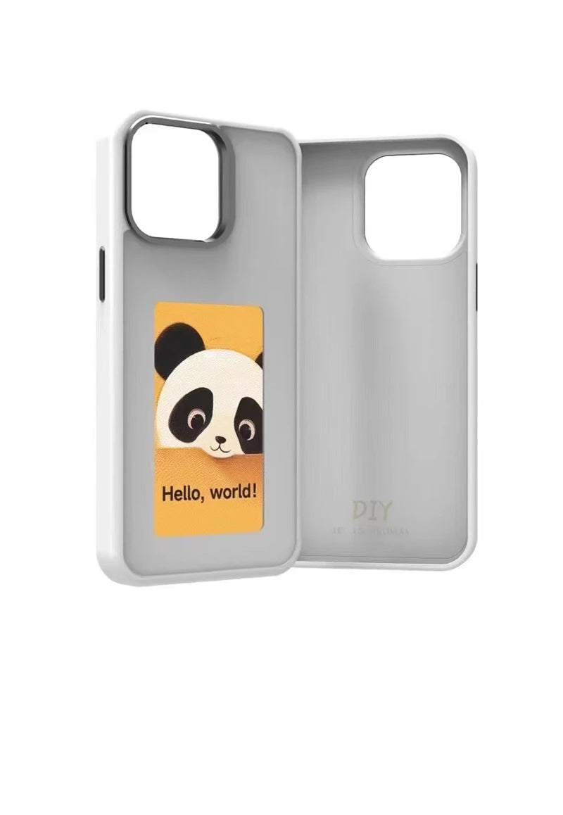 Coque iphone innovante dotée d’un écran E Ink 4 couleurs