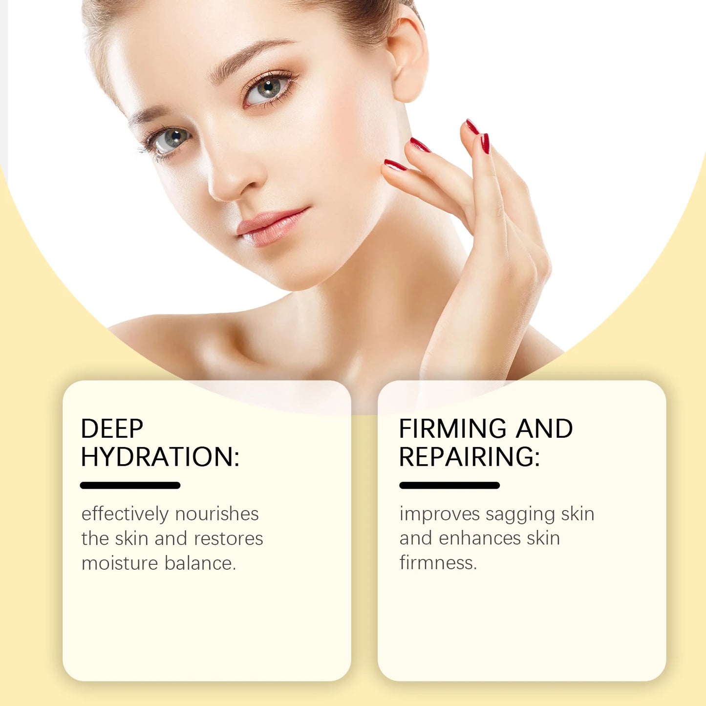 Masque peel-off enrichi en collagène, acide kojique et curcuma