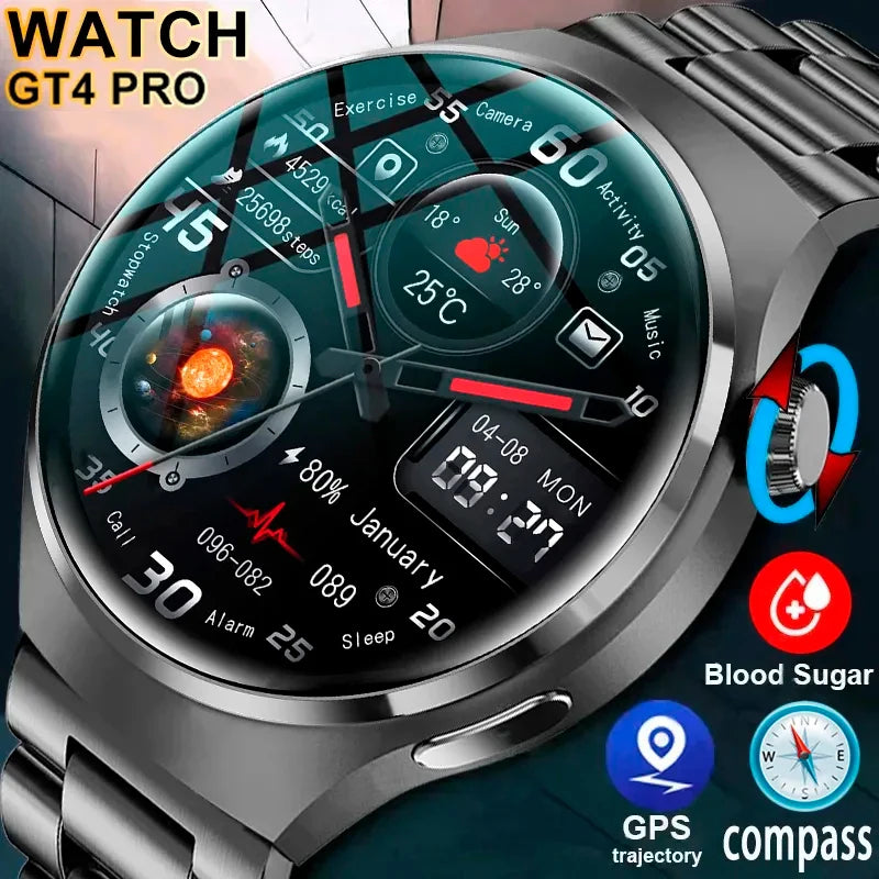 Montre intelligente GPS pour hommes