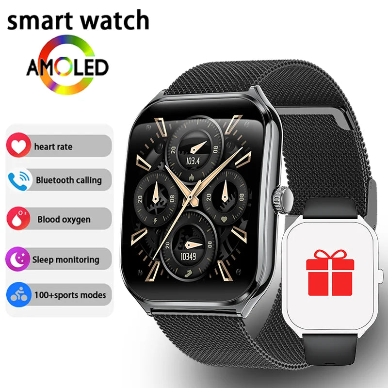 Montre connectée ultra-fine avec écran AMOLED 1,96" HD