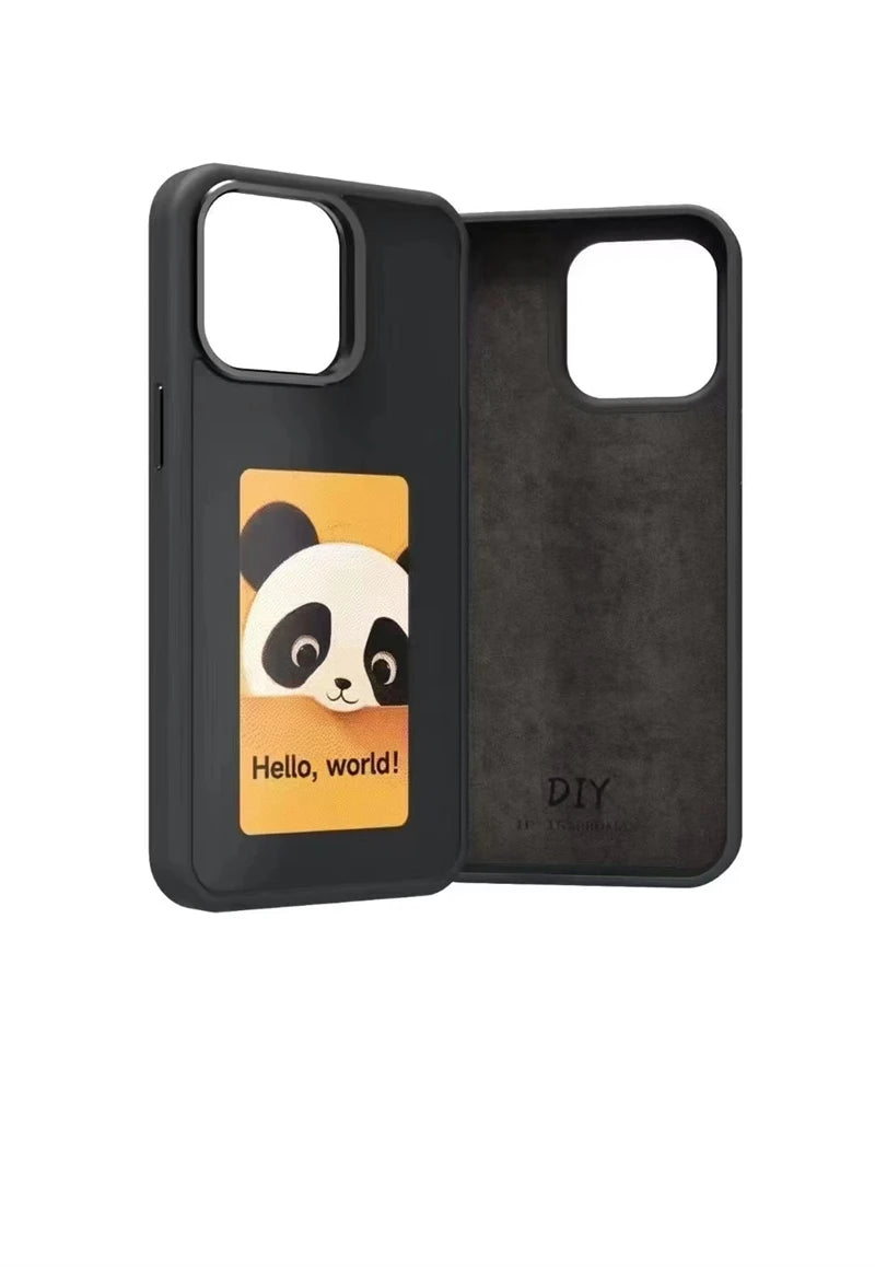 Coque iphone innovante dotée d’un écran E Ink 4 couleurs