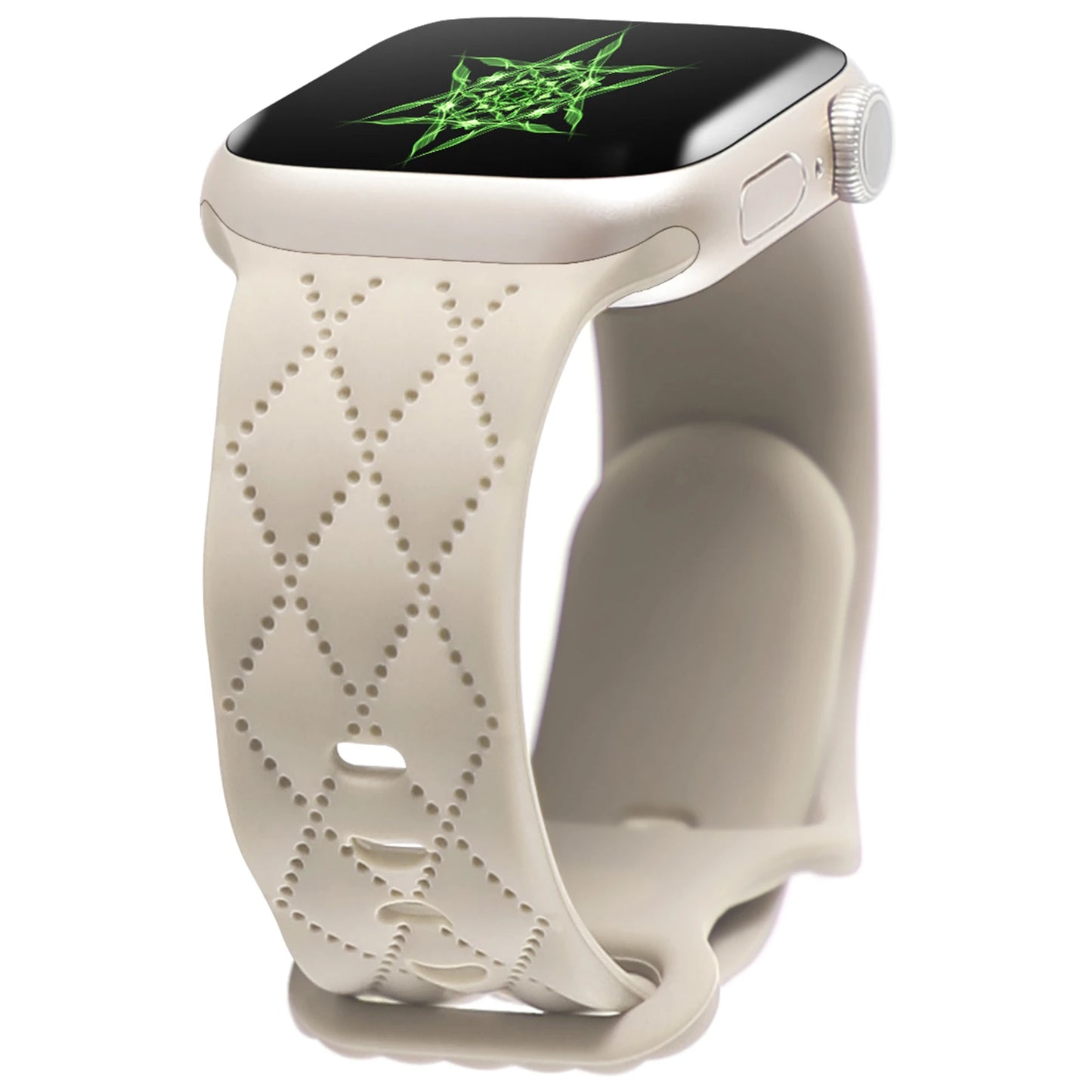 Bracelet en silicone pour Apple Watch. Disponible dans une variété de tailles et couleurs