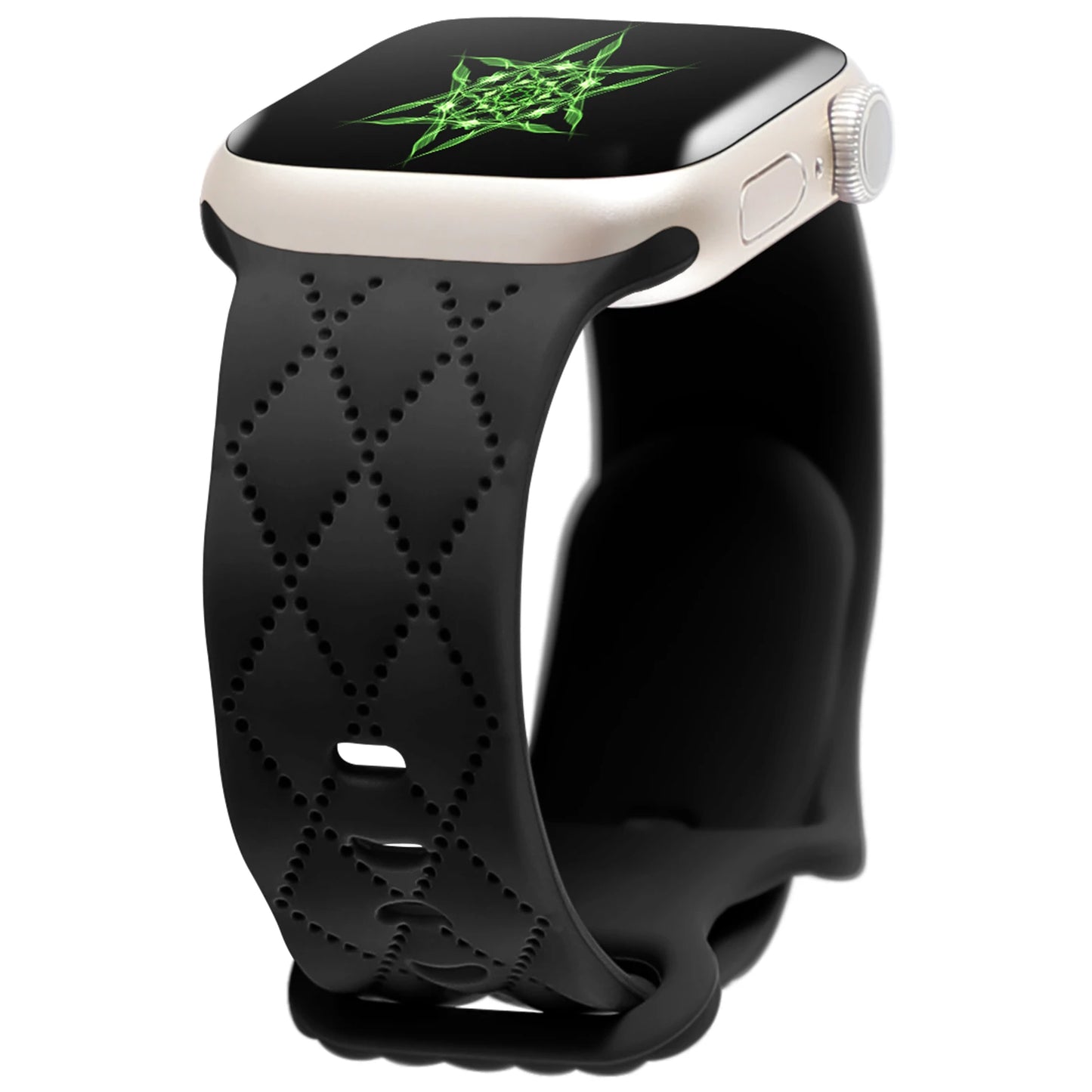Bracelet en silicone pour Apple Watch. Disponible dans une variété de tailles et couleurs