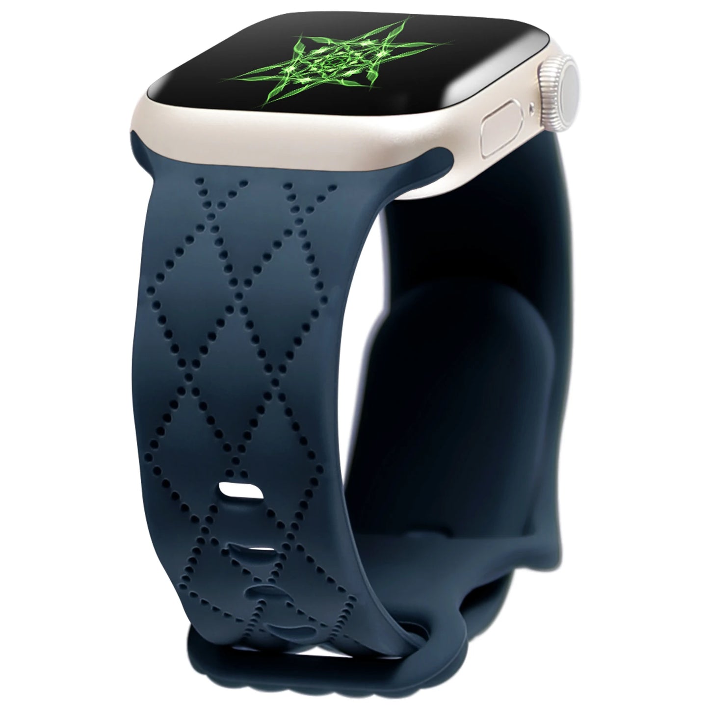Bracelet en silicone pour Apple Watch. Disponible dans une variété de tailles et couleurs