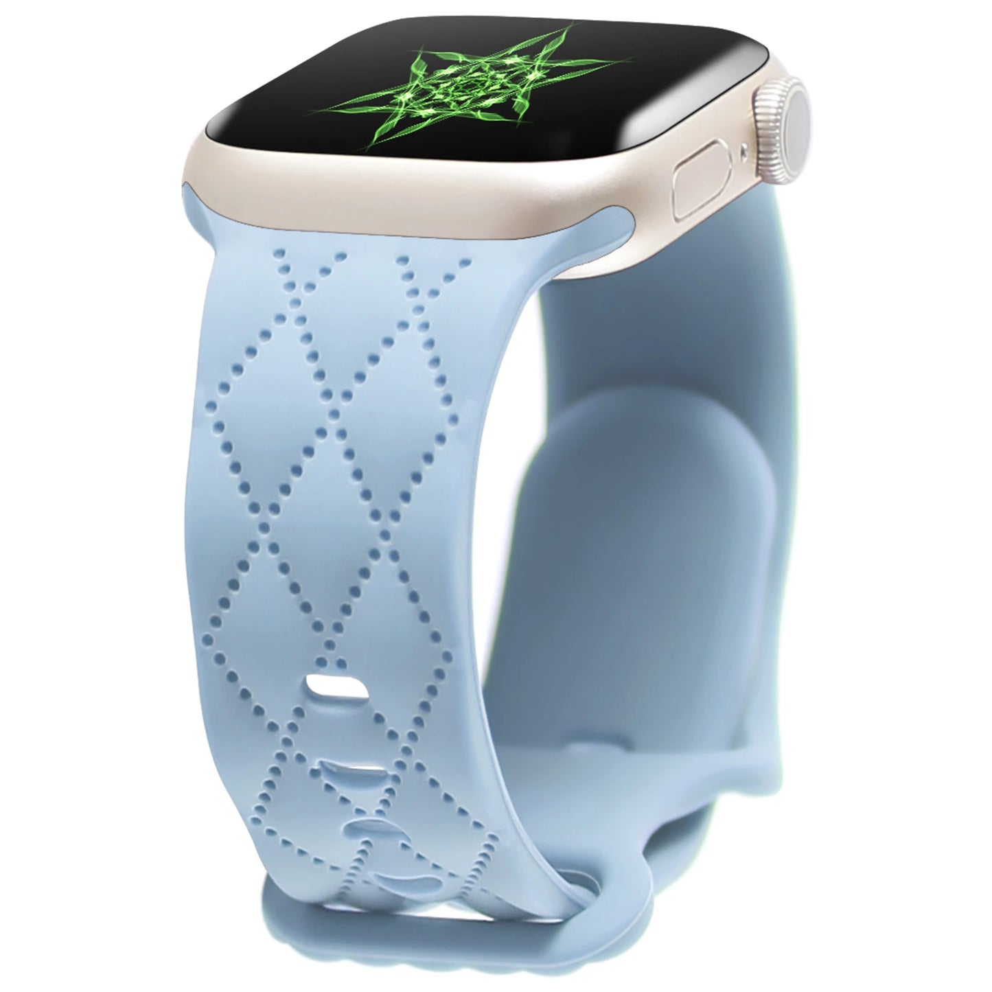 Bracelet en silicone pour Apple Watch. Disponible dans une variété de tailles et couleurs