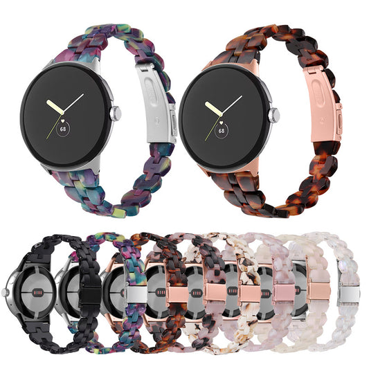 Montre en résine pour les femmes et hommes