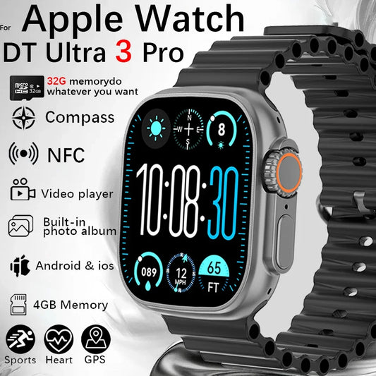Montre intelligente complète DT Ultra 3