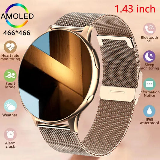 Montre connectée Amazfit avec appels Bluetooth, GPS intégré et suivi fitness complet