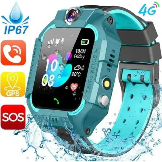 Montre connectée 4G pour enfants offre sécurité et tranquillité d'esprit avec localisation GPS